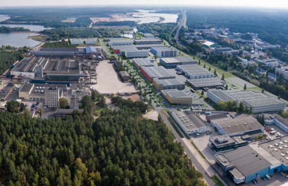 3D droonipilt, droonipilt, Silikaat Grupp, Silikaat Tehnopark, 3D visualiseering, 3D droonipilt