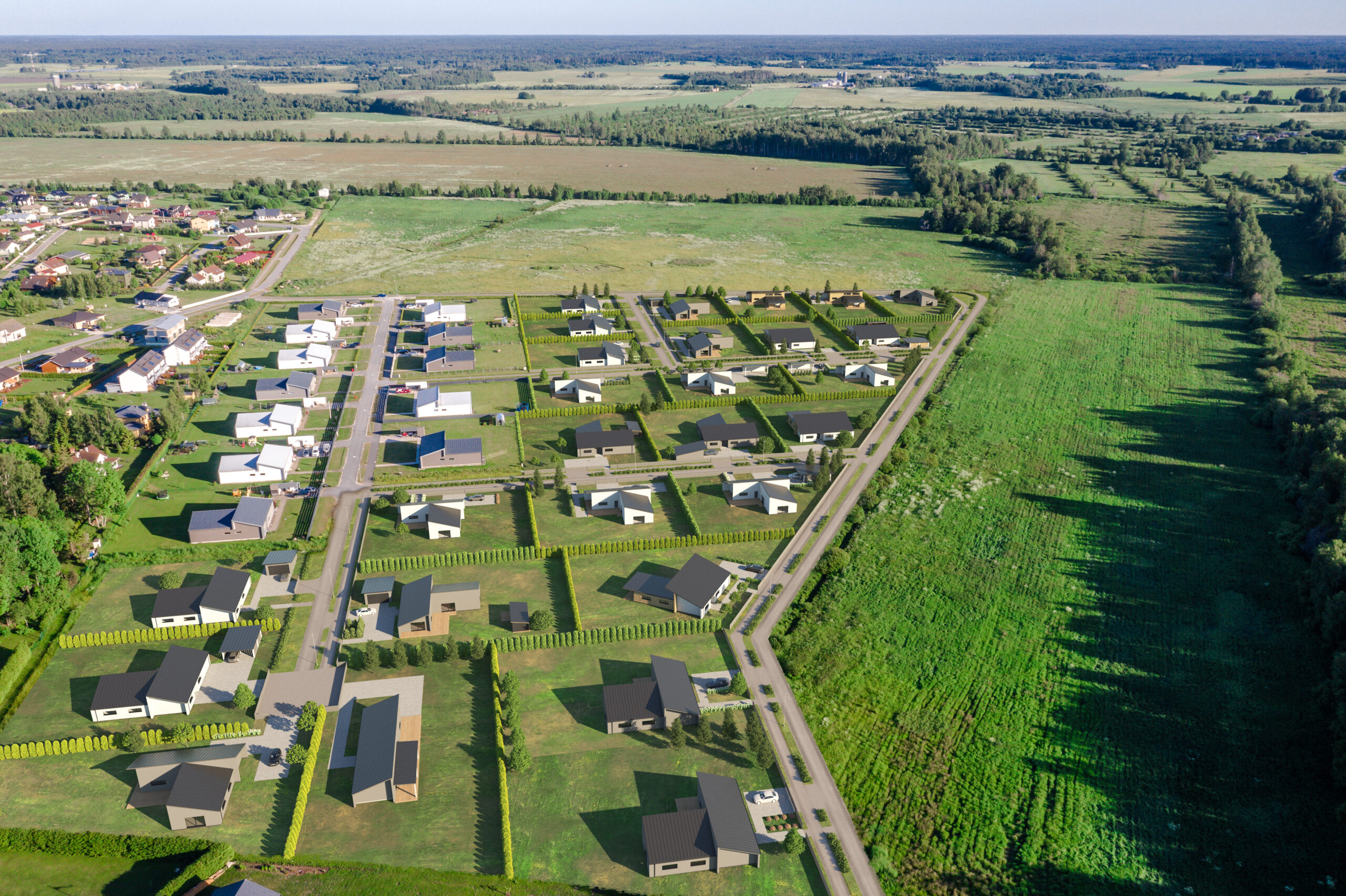 Niidi tee 1, 3D droonipilt, droonipilt, visualiseerimine, visualiseering