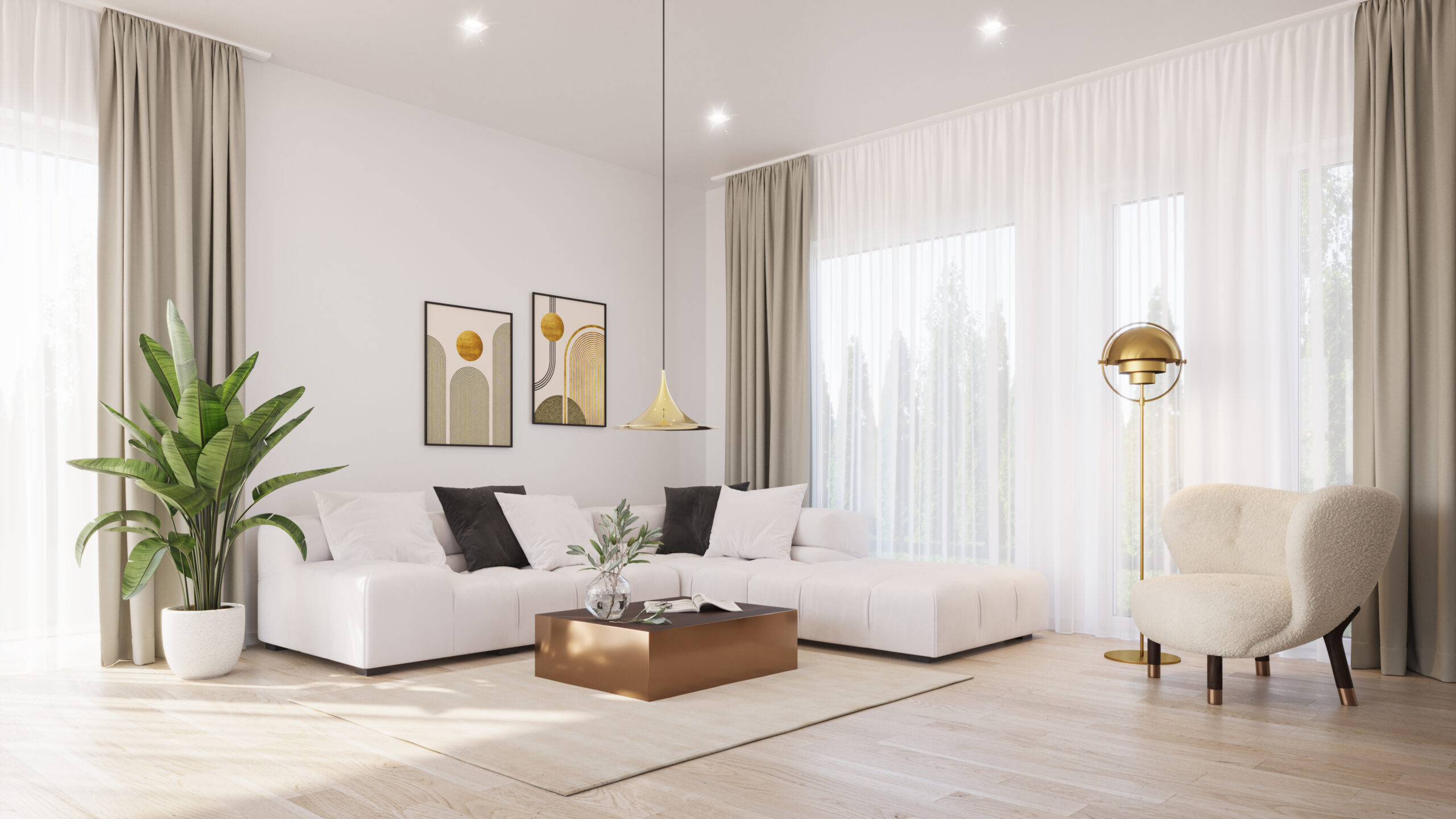 Interior 3D Interior render