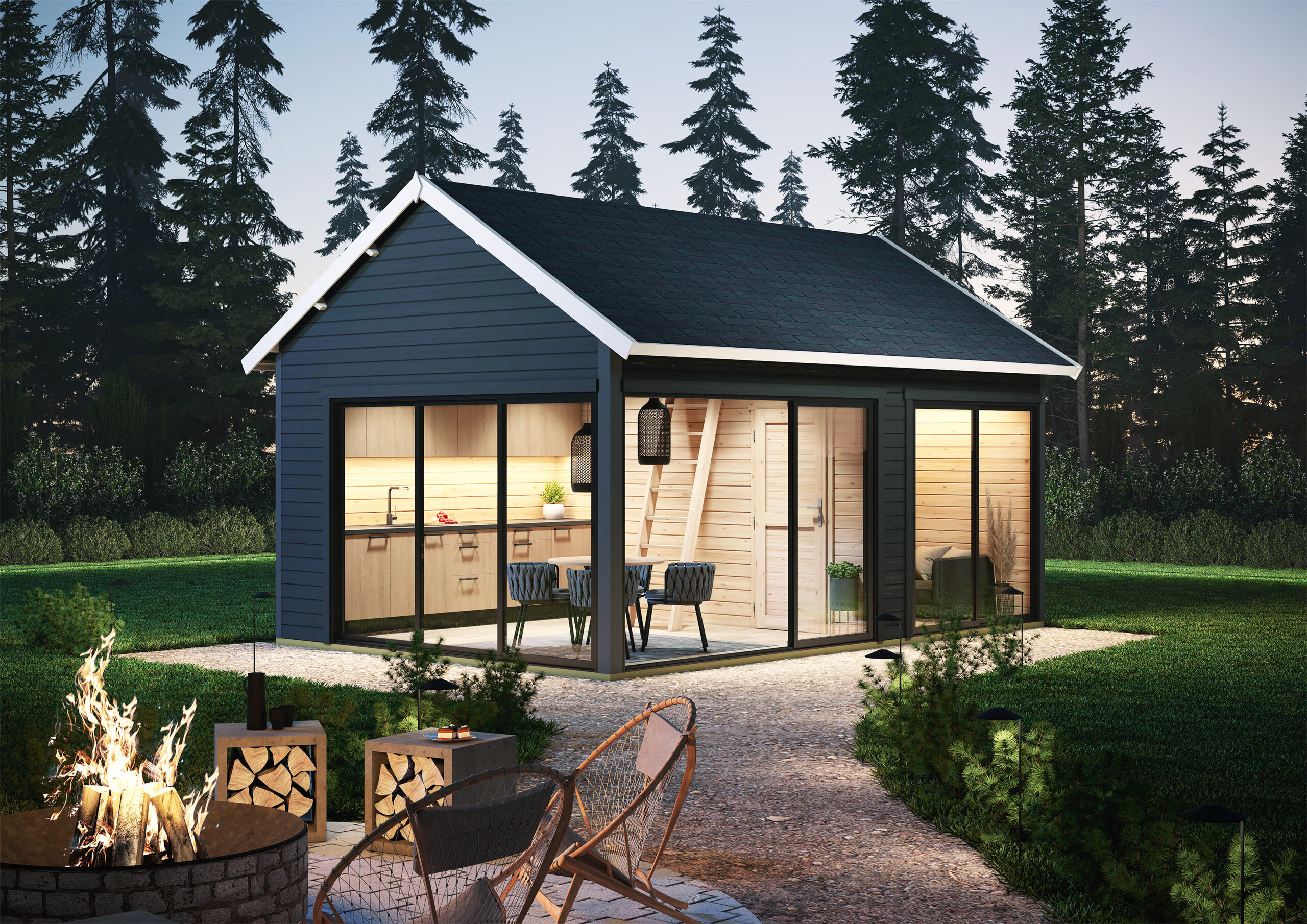 3D tootepildid, Aiamaja murano, 3D visualiseeringud