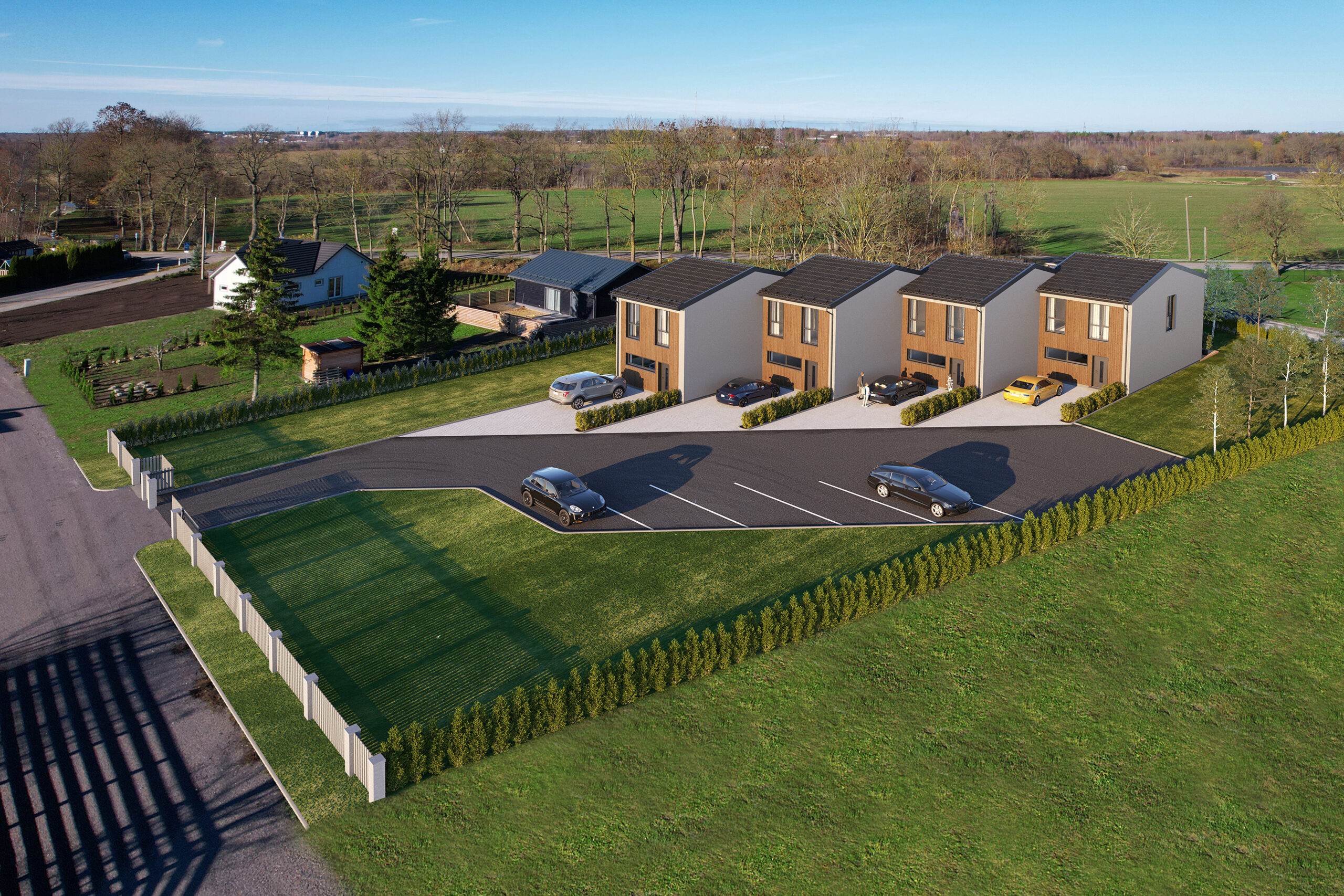 Pargi Põik 5, 3d välipildid, 3d visualiseerimine, skylight