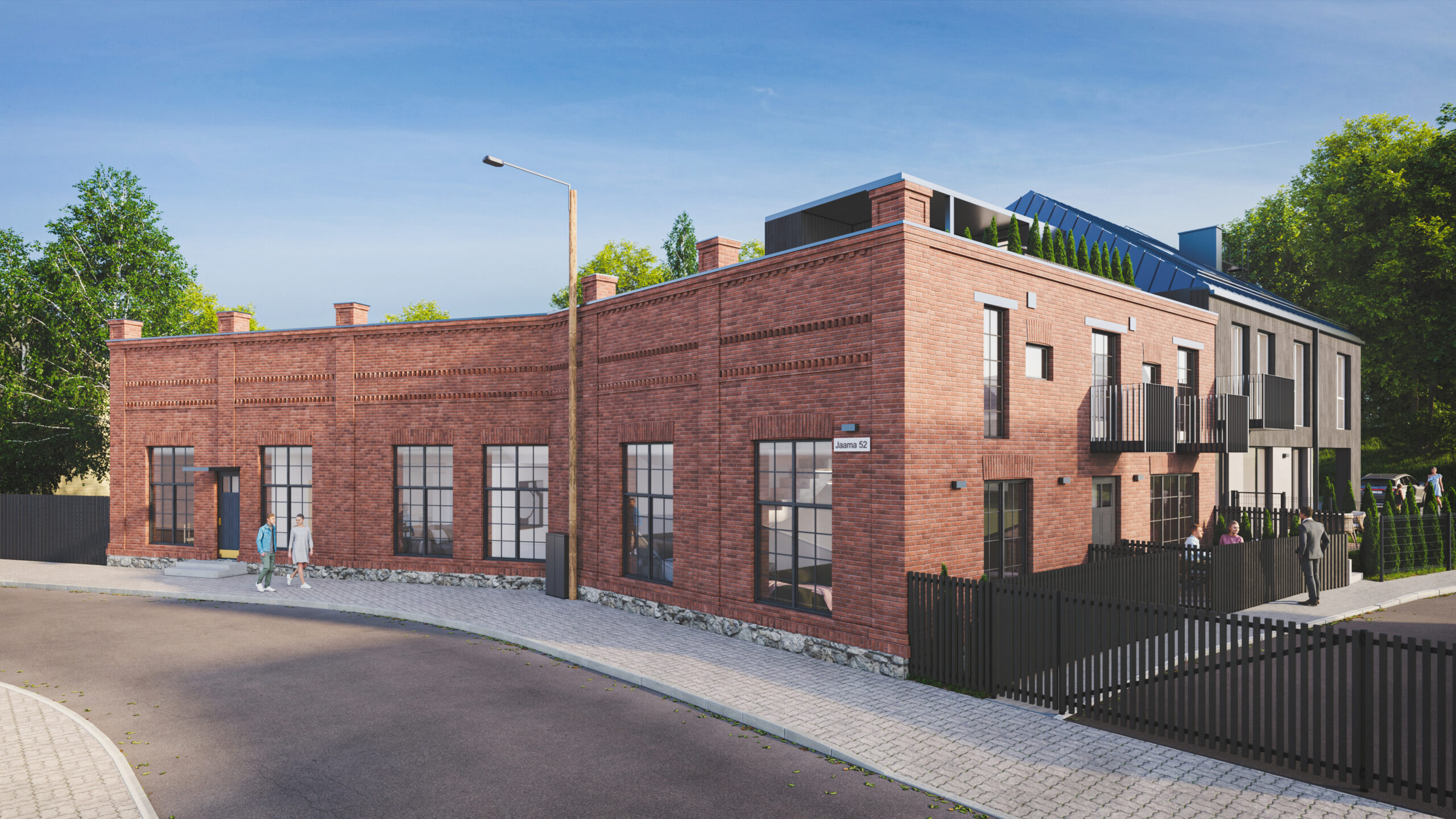 3D välisvisualiseeringud, Jaama 52, 3D visualiseerimine, 3d modelleerimine, uusarendused, 3D tööd