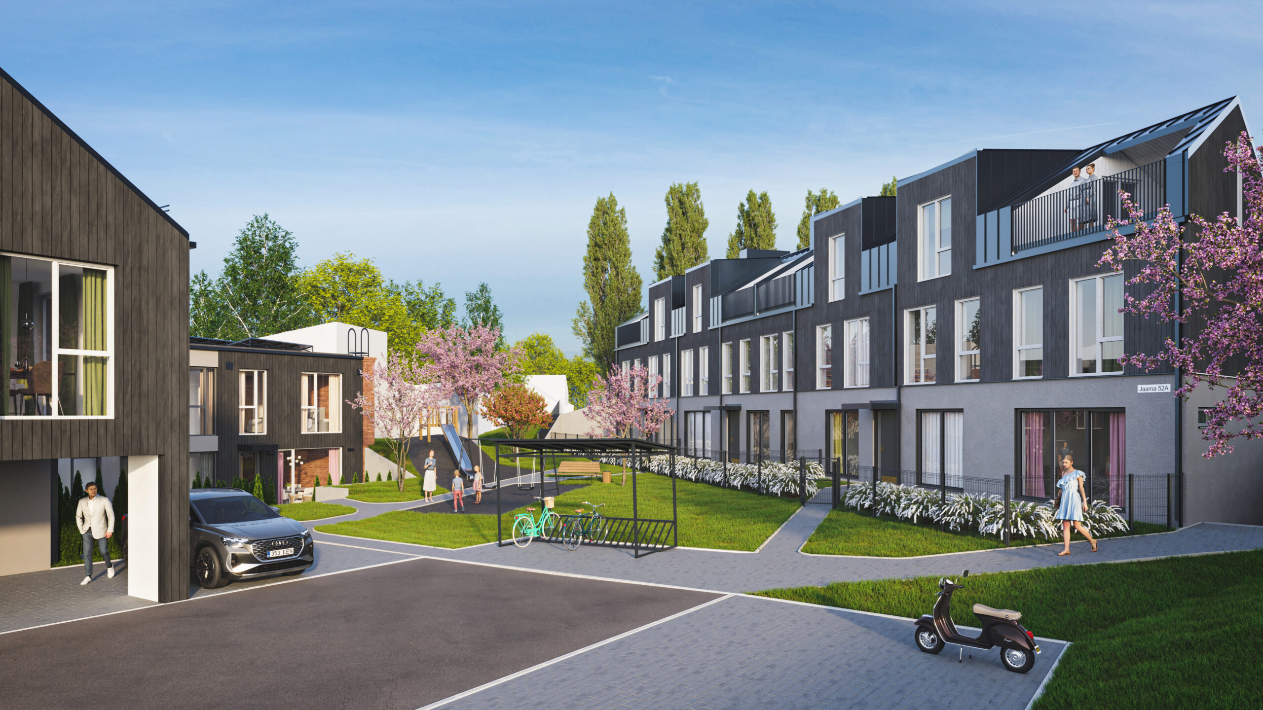 3D välisvisualiseeringud, Jaama 52, 3D visualiseerimine, 3d modelleerimine, uusarendused, 3D tööd