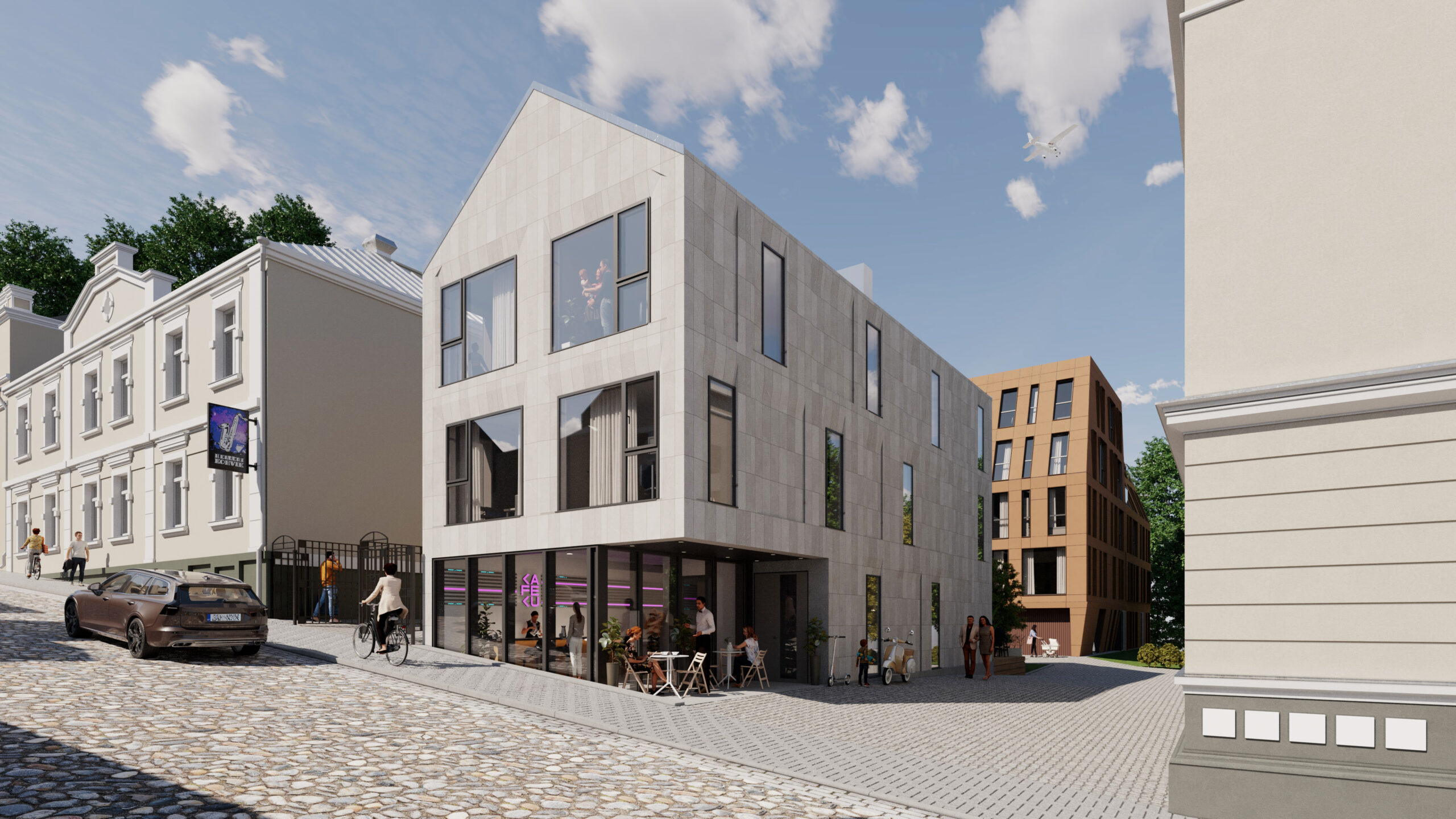 3D välisvisualiseeringud, Lossi 11, 3D visualiseerimine, 3d modelleerimine, uusarendused, 3D tööd