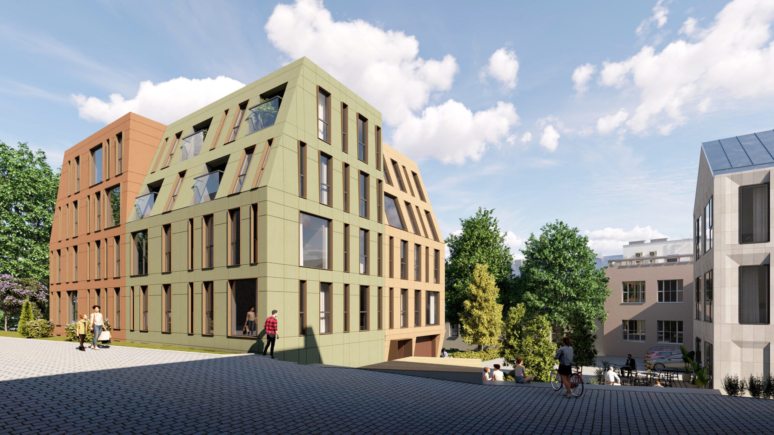 3D välisvisualiseeringud, Lossi 11, 3D visualiseerimine, 3d modelleerimine, uusarendused, 3D tööd