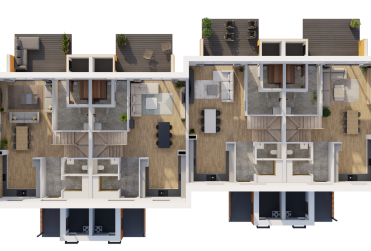 3D ruumiplaneering, ruumiplaneeringud, 3D pealtvaate plaan, pealtvaateplaanid, 3D ruumiplaan, 3D korteri pealtvaateplaan